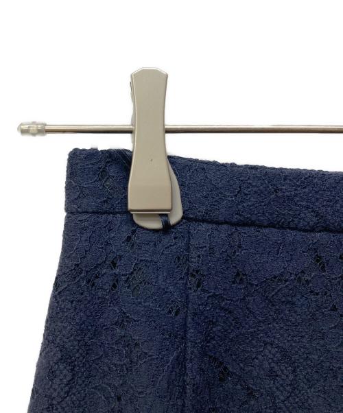 N°21（ヌメロヴェントゥーノ）N°21 (ヌメロヴェントゥーロ) レースフィッシュテールスカート ネイビー サイズ:36 未使用品の古着・服飾アイテム