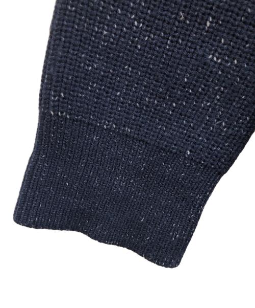 BLACK LABEL CRESTBRIDGE（ブラックレーベル クレストブリッジ）BLACK LABEL CRESTBRIDGE (ブラックレーベル クレストブリッジ) ナイロンコンビニット中綿ジャケット ネイビー サイズ:Mの古着・服飾アイテム