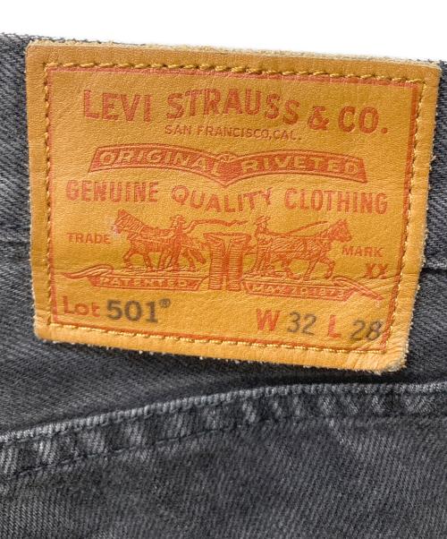 LEVI'S（リーバイス）LEVI'S (リーバイス) EDIFICE (エディフィス) 別注501(R) ORIGINAL BLACK ブラック サイズ:32の古着・服飾アイテム