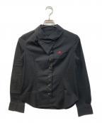Vivienne Westwood RED LABELヴィヴィアンウエストウッドレッドレーベル）の古着「変形シャツ」｜ブラック