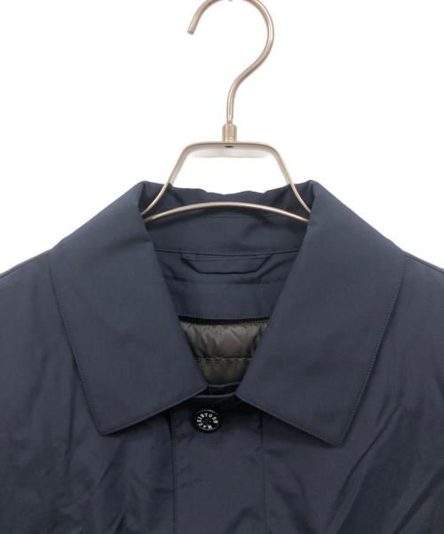 MACKINTOSH LONDON（マッキントッシュ ロンドン）MACKINTOSH LONDON (マッキントッシュ ロンドン) DUNFORD SHORT パーテックスシールドエアーステンカラーショートコート ネイビー サイズ:Ｓ 未使用品の古着・服飾アイテム