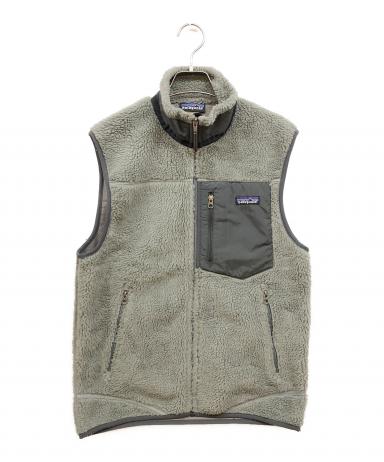グレー S フリースベスト patagonia Patagonia フリースベスト シンチラベスト SYNCHILLA パタゴニア トップス