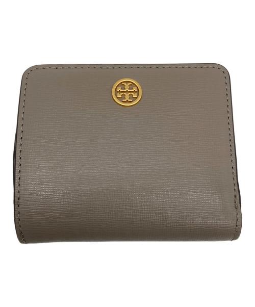 TORY BURCH（トリーバーチ）TORY BURCH (トリーバーチ) 2つ折り財布 グレーの古着・服飾アイテム