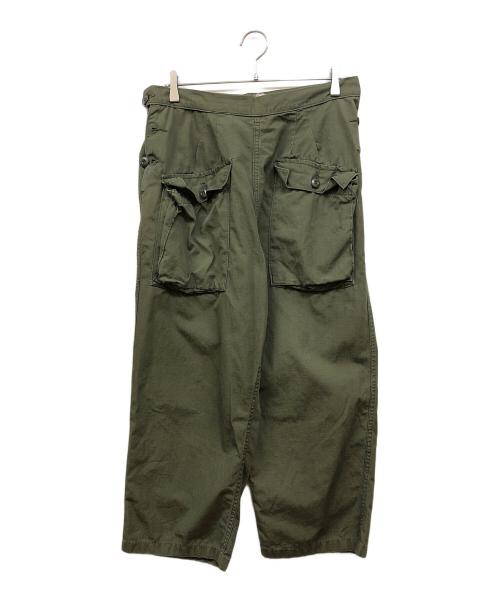 US ARMY（ユーエスアーミー）US ARMY (ユーエスアーミー) ミリタリーパンツ グリーン サイズ:20の古着・服飾アイテム