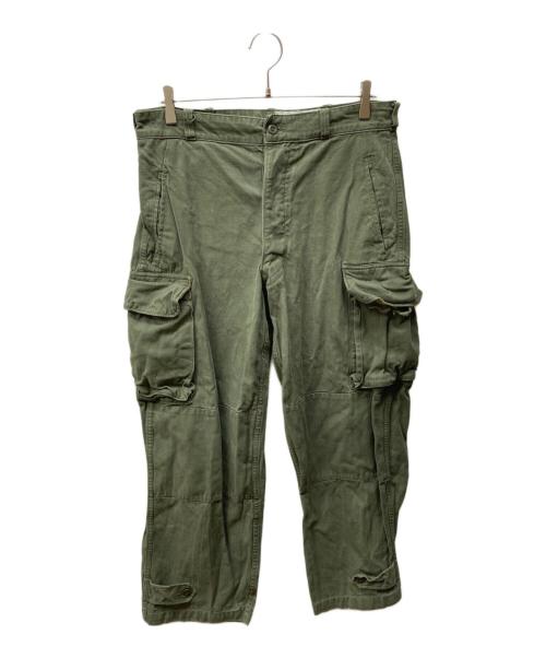 French Army（フランス軍）French Army (フレンチアーミー) Ｍ47後期カーゴパンツ オリーブ サイズ:Mの古着・服飾アイテム