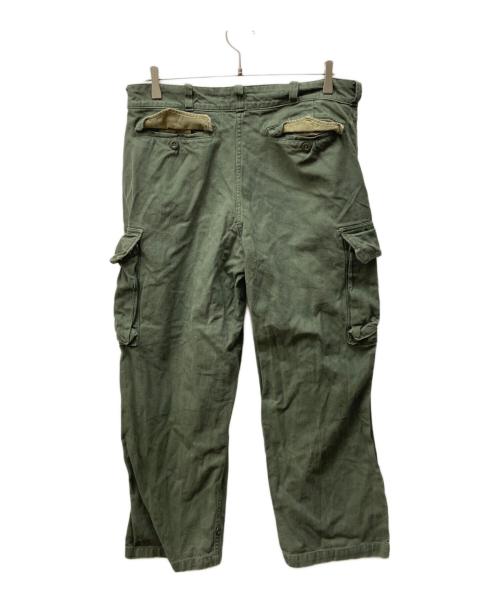 French Army（フランス軍）French Army (フレンチアーミー) Ｍ47後期カーゴパンツ オリーブ サイズ:Mの古着・服飾アイテム