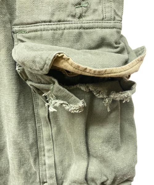 French Army（フランス軍）French Army (フレンチアーミー) Ｍ47後期カーゴパンツ オリーブ サイズ:Mの古着・服飾アイテム
