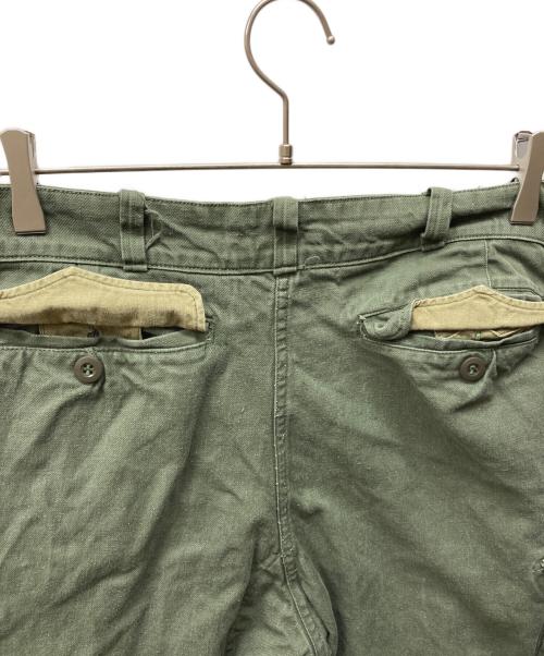 French Army（フランス軍）French Army (フレンチアーミー) Ｍ47後期カーゴパンツ オリーブ サイズ:Mの古着・服飾アイテム