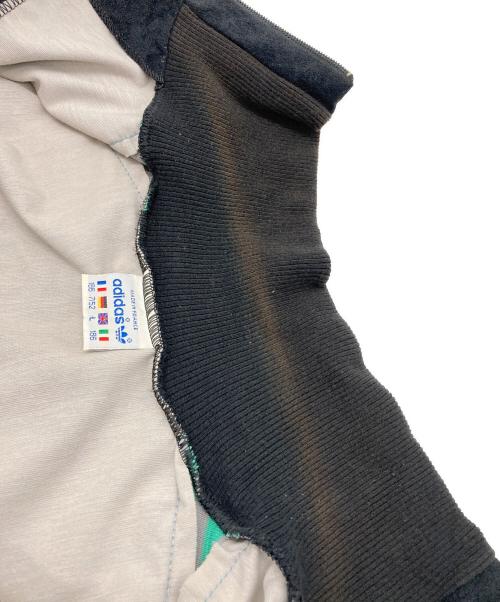 adidas Originals（アディダスオリジナル）adidas Originals (アディダスオリジナル) ヴィンテージベロアトラックジャケット ブラック サイズ:Lの古着・服飾アイテム