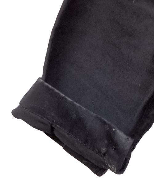 YVES PASSANT（イヴ・パッサン）YVES PASSANT (イヴ・パッサン) ブラックモールスキンワークジャケット ブラック サイズ:SIZE 48の古着・服飾アイテム