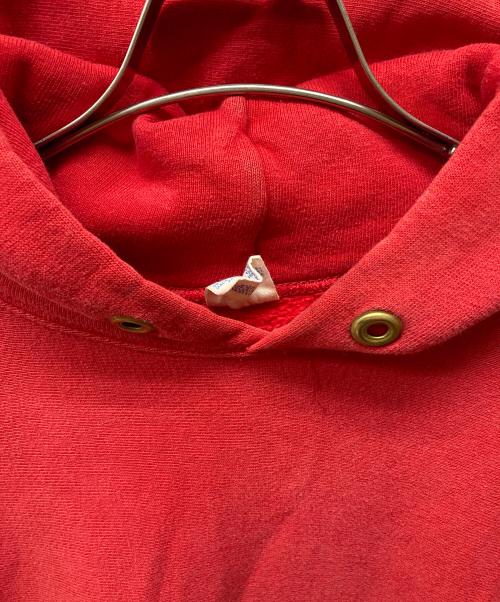 Champion（チャンピオン）Champion (チャンピオン) 単色タグ リバースウィーブフーディ レッド サイズ:Lの古着・服飾アイテム