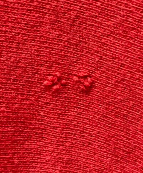 Champion（チャンピオン）Champion (チャンピオン) 単色タグ リバースウィーブフーディ レッド サイズ:Lの古着・服飾アイテム