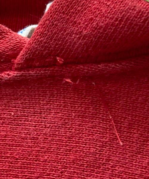 Champion（チャンピオン）Champion (チャンピオン) 単色タグ リバースウィーブフーディ レッド サイズ:Lの古着・服飾アイテム