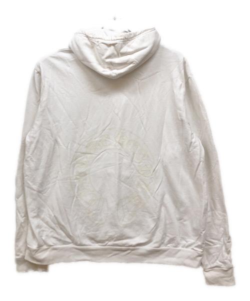 CHROME HEARTS（クロムハーツ）CHROME HEARTS (クロムハーツ) Glow in the Dark Horseshoe Hoodie ホワイト サイズ:Ⅼの古着・服飾アイテム