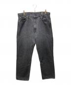 orSlowオアスロウ）の古着「101 DAD'S FIT DENIM PANTS BLACK / ダッズフィットデニムパンツブラック」｜ブラック