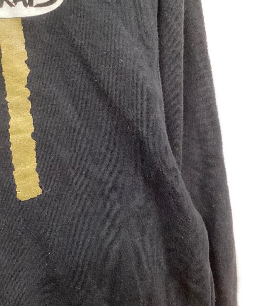 stussy（ステューシー）stussy (ステューシー) プリントスウェット ブラック サイズ:Ⅼの古着・服飾アイテム