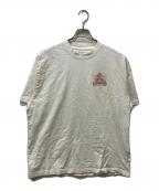 PALACE×PORTERパレス×ポーター）の古着「ロゴTシャツ」｜ホワイト