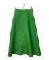 UNITED ARROWS TOKYO（ユナイテッドアローズトウキョウ）の古着「W/SI ツイル フレアスカート」｜グリーン