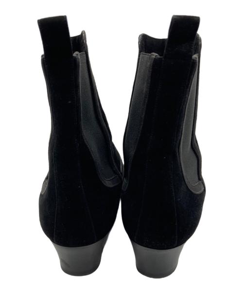 HERMES（エルメス）HERMES (エルメス) サイドゴアブーツ ブラック サイズ:SIZE 371/2の古着・服飾アイテム