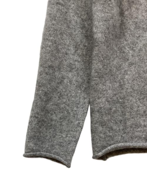 lucien pellat-finet（ルシアン・ペラフィネ）lucien pellat-finet (ルシアン・ペラフィネ) ドクロラインストーン カシミヤニット グレー サイズ:FREEの古着・服飾アイテム