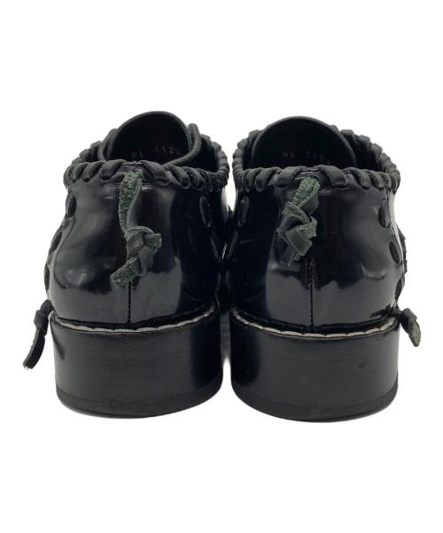 LOUIS VUITTON（ルイ ヴィトン）LOUIS VUITTON (ルイ ヴィトン) 編み込みエナメルシューズ ブラック サイズ:36の古着・服飾アイテム