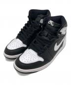 NIKEナイキ）の古着「AIR JORDAN1 RETRO HI OG」｜ホワイト×ブラック