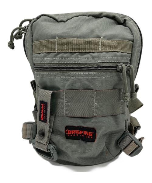 BRIEFING（ブリーフィング）BRIEFING (ブリーフィング) FLIGHT LIGHT DROP POUCH グレーの古着・服飾アイテム