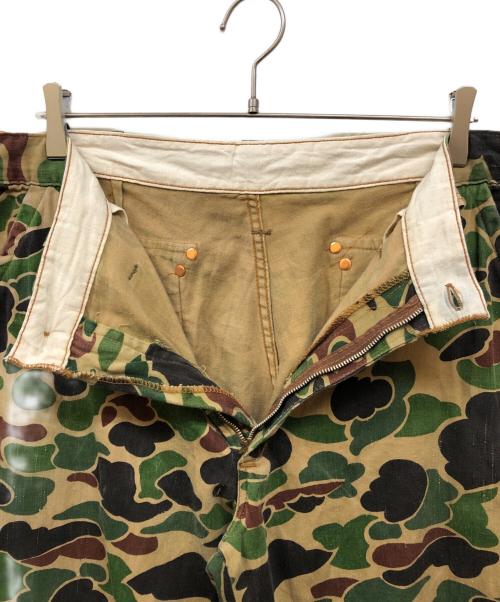SAFTBAK（サフトバック）saftbak (サフトバック) カモフラパンツ グリーン サイズ:未記入の古着・服飾アイテム