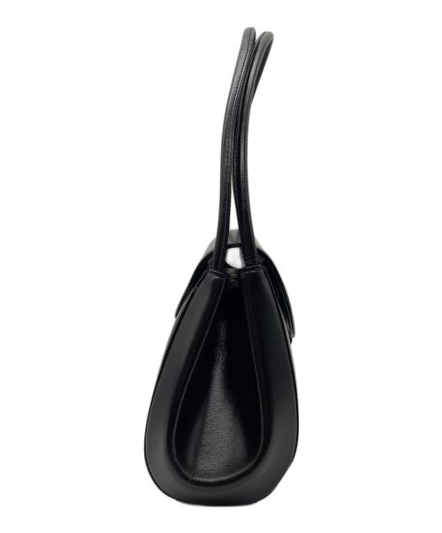 KITAMURA（キタムラ）KITAMURA (キタムラ) レザーハンドバッグ ブラックの古着・服飾アイテム