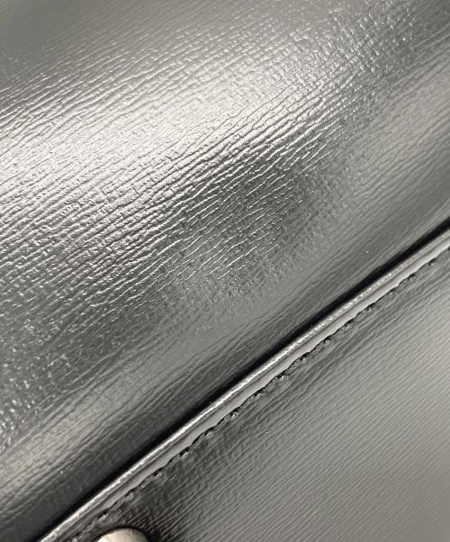 KITAMURA（キタムラ）KITAMURA (キタムラ) レザーハンドバッグ ブラックの古着・服飾アイテム