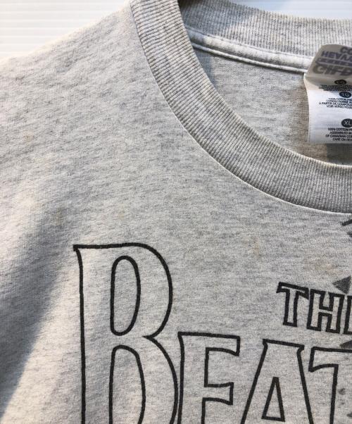 GILDAN（ギルダン）GILDAN (ギルダン) プリントTシャツ HEAVY WEIGHT COTTON グレー サイズ:XLの古着・服飾アイテム