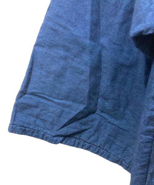 BLUE BLUE（ブルーブルー）BLUE BLUE (ブルーブルー) インディゴ染め 法被ハッピ インディゴ サイズ:2の古着・服飾アイテム