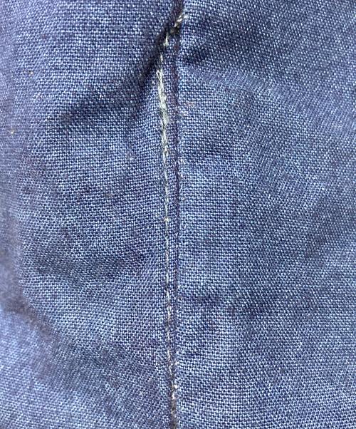 BLUE BLUE（ブルーブルー）BLUE BLUE (ブルーブルー) インディゴ染め 法被ハッピ インディゴ サイズ:2の古着・服飾アイテム