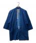BLUE BLUE（ブルーブルー）の古着「インディゴ染め 法被ハッピ」｜インディゴ