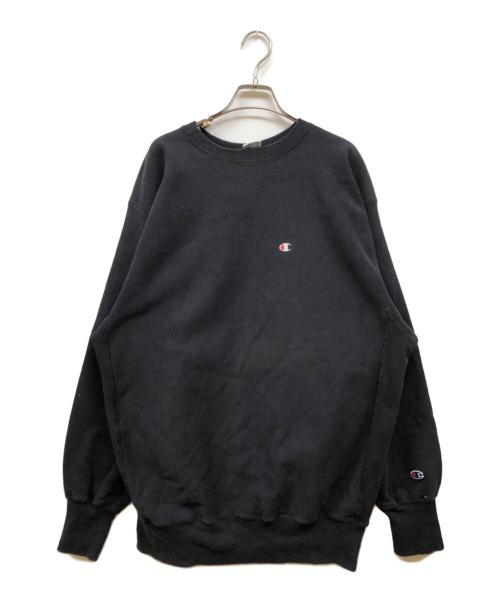Champion（チャンピオン）Champion (チャンピオン) 90’Sリバースウィーブスウェット ブラック サイズ:XXLの古着・服飾アイテム