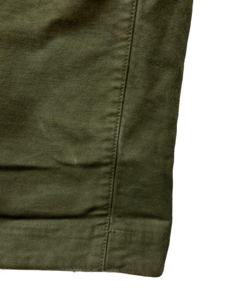 Porter Classic（ポータークラシック）Porter Classic (ポータークラシック) MOLESKIN CROPPED PANTS オリーブ サイズ:SIZE Freeの古着・服飾アイテム