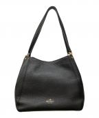 Kate Spadeケイトスペード）の古着「レイラ ミディアム トリプル コンパートメント ショルダー バッグ」｜ブラック