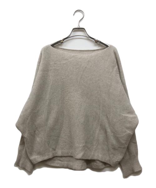 Noble（ノーブル）Noble (ノーブル) ファインウールドルマンプルオーバー ベージュ サイズ:FREEの古着・服飾アイテム