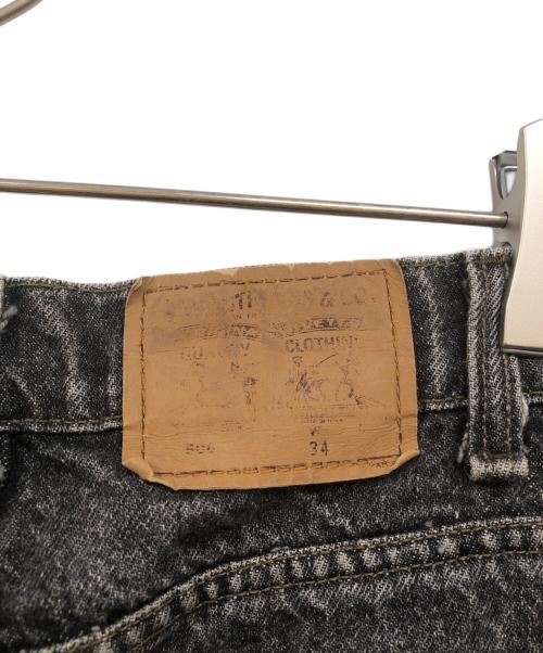 LEVI'S（リーバイス）LEVI'S (リーバイス) 92年12月製 506先染めブラックデニム ブラック サイズ:SIZE 34の古着・服飾アイテム