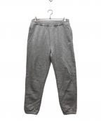 stussyステューシー）の古着「STOCK LOGO PANT」｜グレー