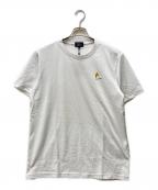 PEARLY GATESパーリーゲイツ）の古着「ピカチュウ プレーティング天竺半袖Tシャツ」｜ホワイト