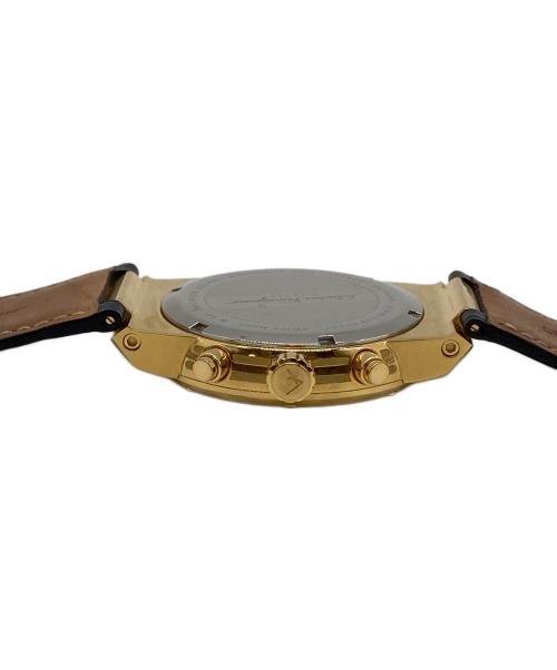 Salvatore Ferragamo（サルヴァトーレ フェラガモ）Salvatore Ferragamo (サルヴァトーレ フェラガモ) F-80 クロノグラフ ネイビーの古着・服飾アイテム