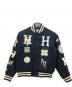 HUF（ハフ）の古着「20 Year Classic H Varsity JKT」｜ネイビー