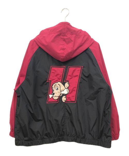 GALFY CRUTCH BRAND（ガルフィークラッチブランド）GALFY CRUTCH BRAND (ガルフィークラッチブランド) わんわんFCウィンドブレイカー レッド サイズ:大型犬の古着・服飾アイテム