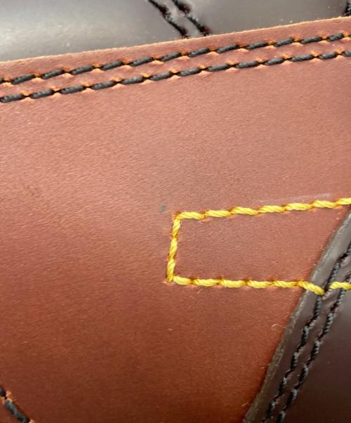 Dr.Martens（ドクターマーチン）Dr.Martens (ドクターマーチン) FUSED 8ホール ブーツ ブラウン×ブラック サイズ:SIZE UK8の古着・服飾アイテム