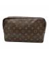 LOUIS VUITTON (ルイ ヴィトン) トゥルーストワレット28 ブラウン：25000円