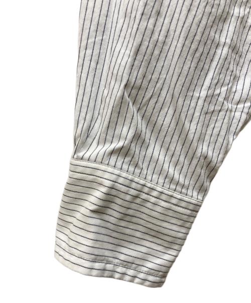 KENZO（ケンゾー）KENZO (ケンゾー) 23SS BOKE FLOWER STRIPED OVERSIZED SHIRT ホワイト サイズ:Sの古着・服飾アイテム