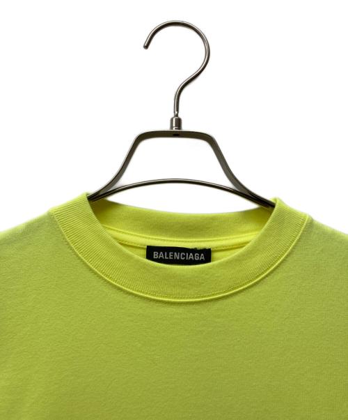 BALENCIAGA（バレンシアガ）BALENCIAGA (バレンシアガ) キャンペーンロゴオーバーサイズTシャツ イエロー サイズ:XXS 未使用品の古着・服飾アイテム