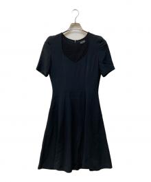 FOXEY BOUTIQUE（フォクシー ブティック）の古着「フロントレースワンピース」｜ブラック