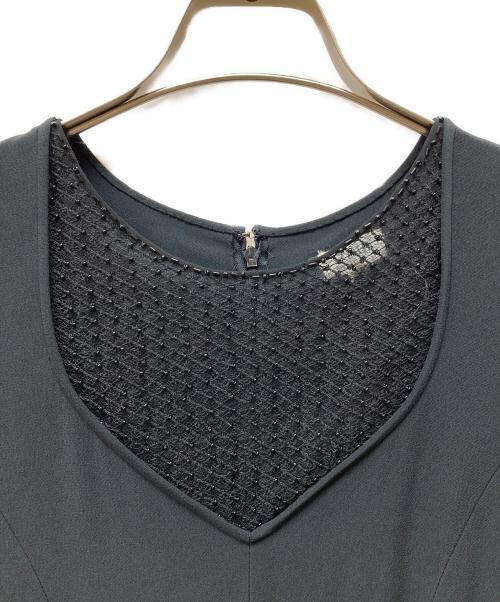 FOXEY BOUTIQUE（フォクシー ブティック）FOXEY BOUTIQUE (フォクシー ブティック) フロントレースワンピース ブラック サイズ:36の古着・服飾アイテム